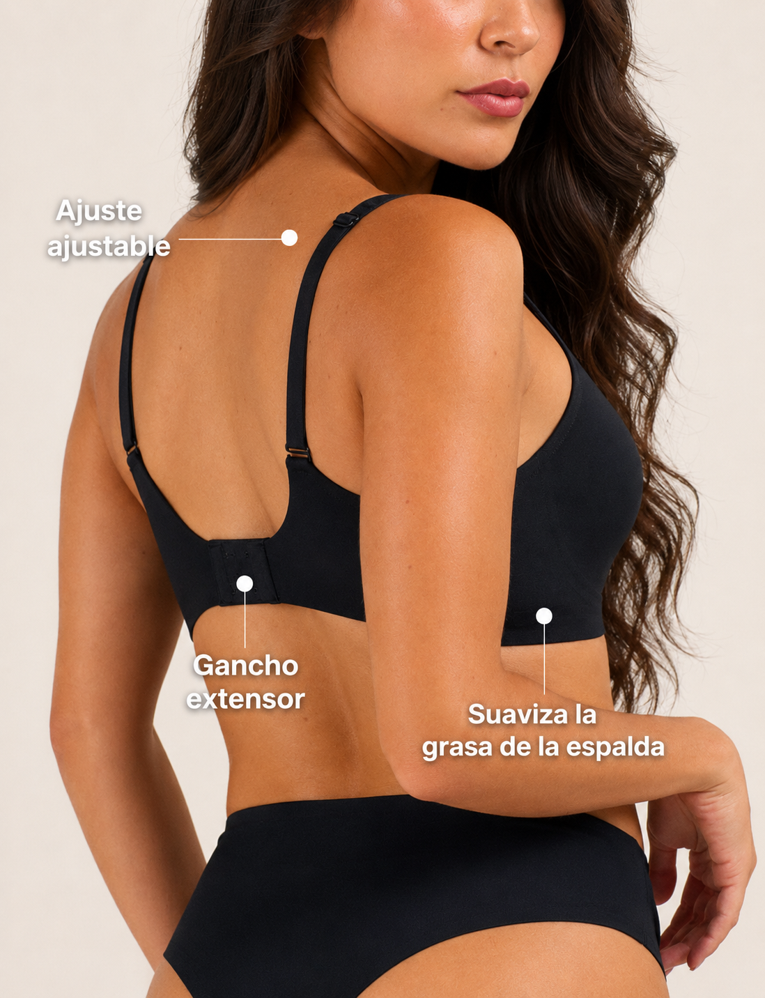 Sujetador Jelly Comfort Cobertura Total
