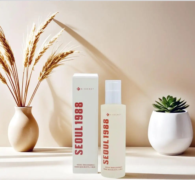Korean Seoul 1988 Serum Retinol Black Ginseng Essence ,Facial Essence Eye Cream, Anti Aging Moisturizing Snail Cream Skin Care
