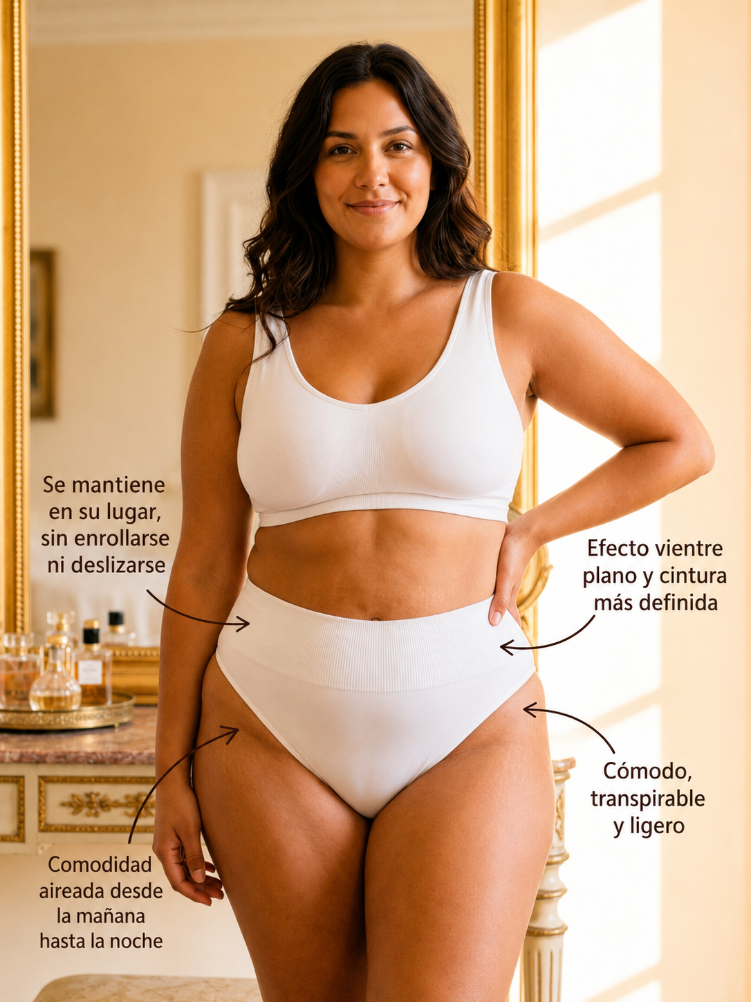 Braguitas CalmFit™ Ultrasuaves | La suavidad de una sujeción invisible todos los días