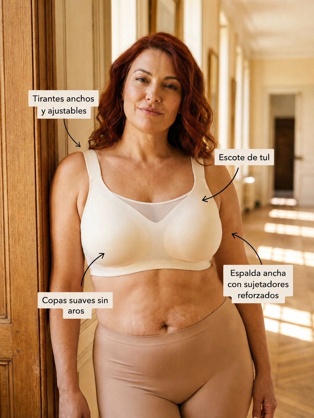 Sujetador Morphea™ | Sin aros, 100% de sujeción y comodidad