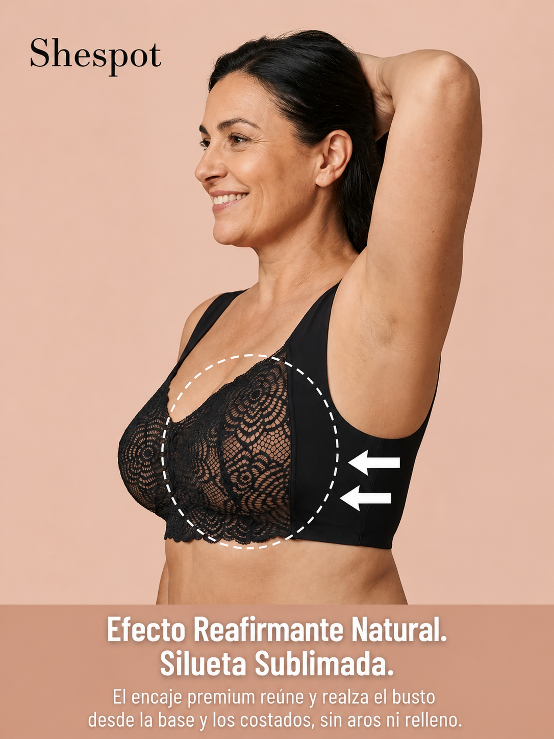 Sujetador LaceLift™ | Sujeción natural, encaje ultrasuave, comodidad absoluta