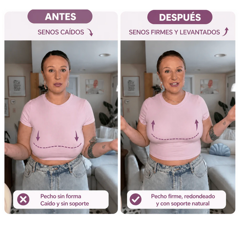 Sujetador Sin Aros Reafirmante Shespot
