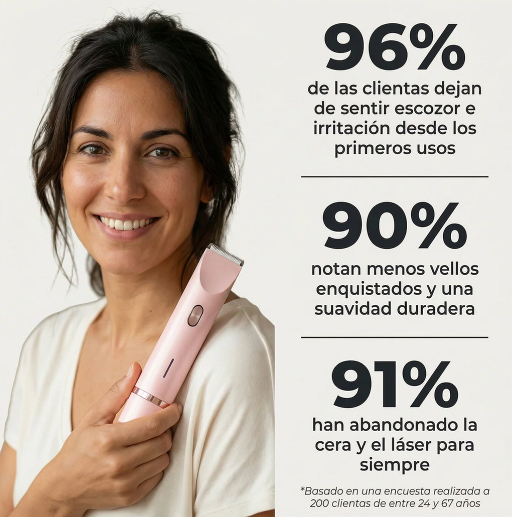 Maquinilla 2 en 1 para Bikini y Cuerpo -Shespot®