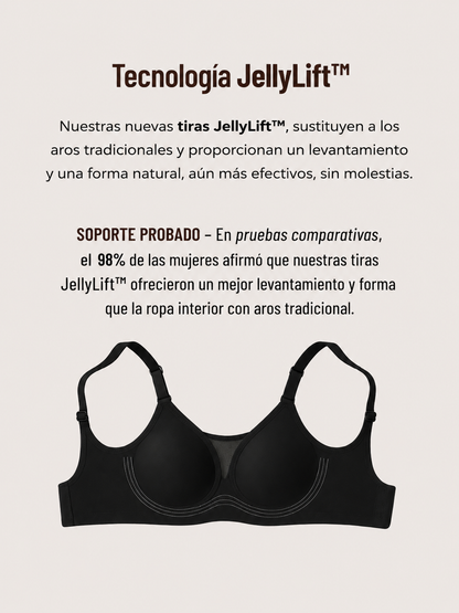 Sujetador Jelly Sin Aros Escote V Soporte Total