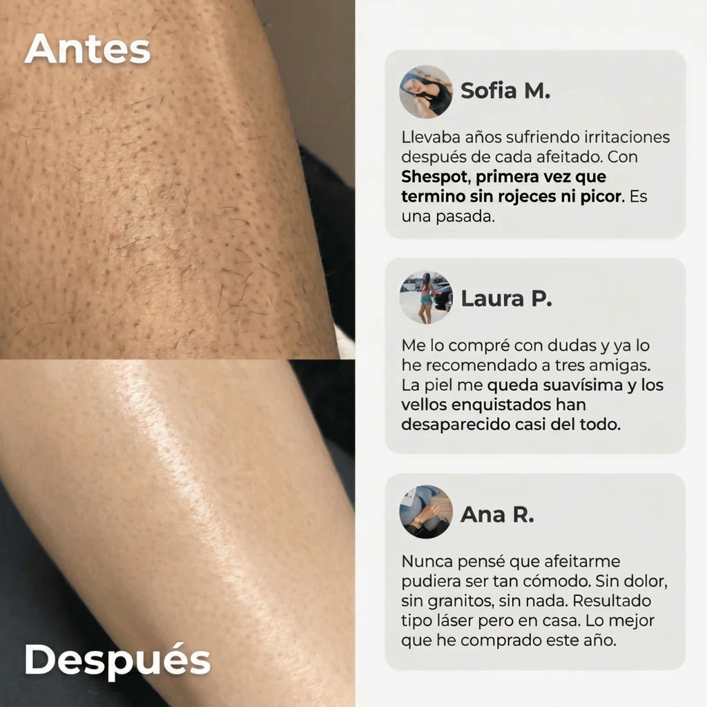 Maquinilla 2 en 1 para Bikini y Cuerpo -Shespot®